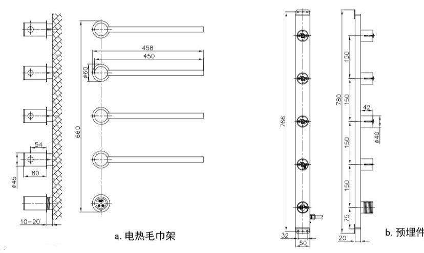 DLK-8311-4 产品尺寸图