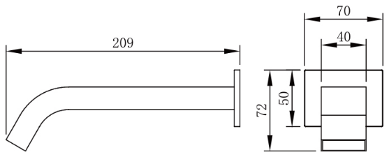 KHE-311-G 产品尺寸图