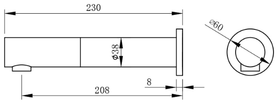 KHE-360 产品尺寸图